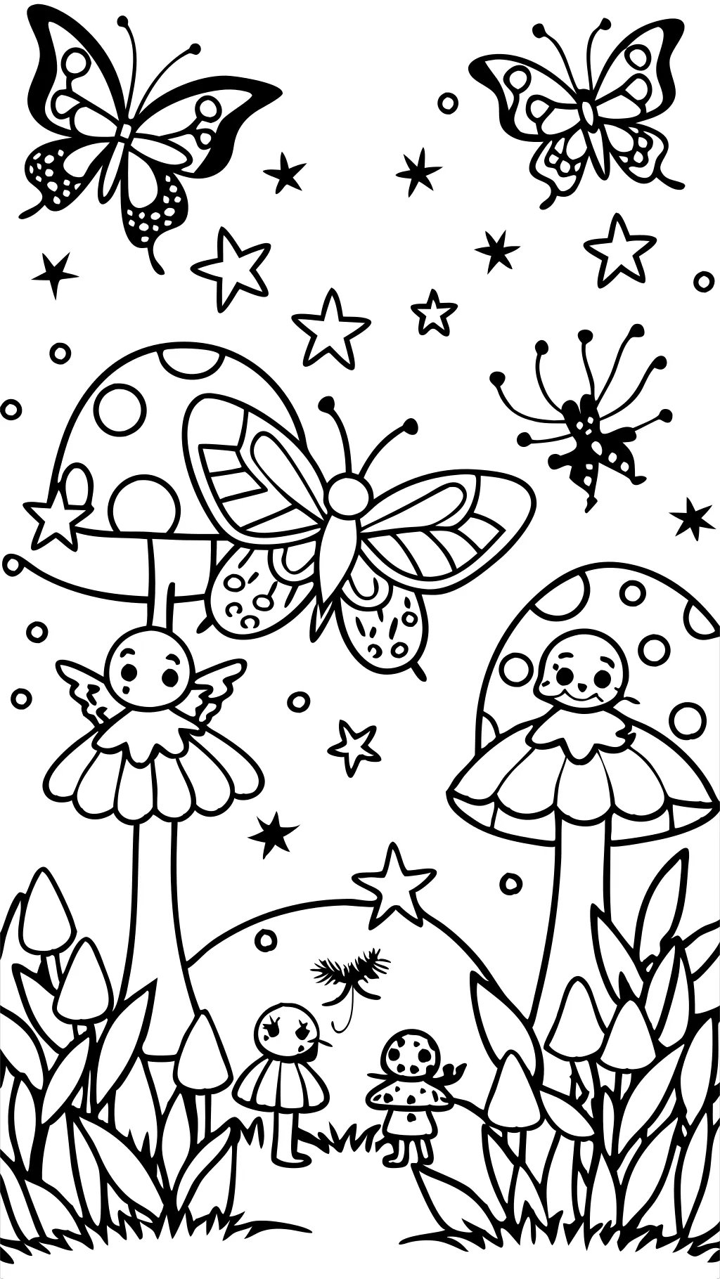 print fairy coloring pages